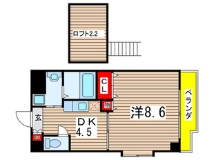 グランドール萩山の物件間取画像